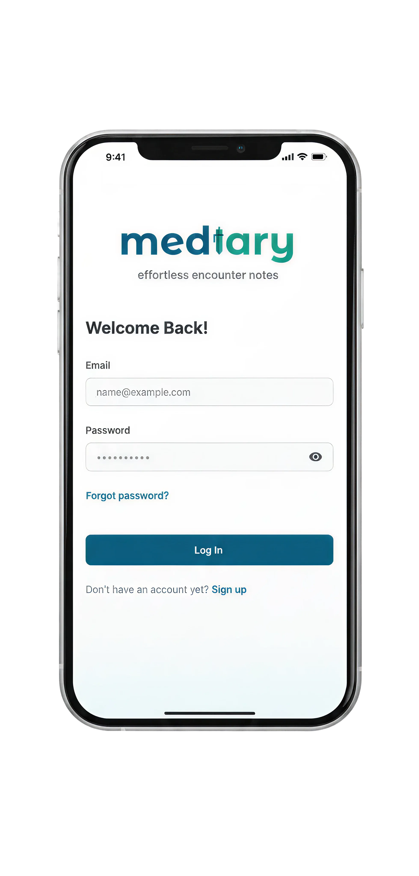Mediary Mobile Interface